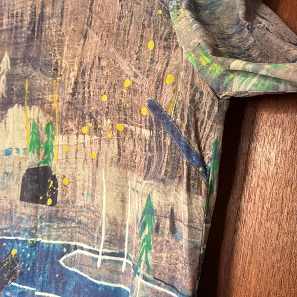 United Bamboo 3/4 sleeves knee-length soft silk dress (I’m 5’3”). - Picture 8 of 16